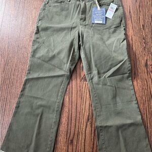 Democracy Absolution High Rise Cropped Pants in Olive